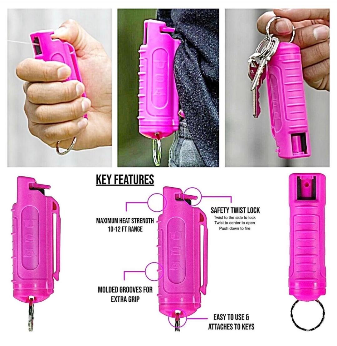 .5 OZ PINK SAFETY SPRAY