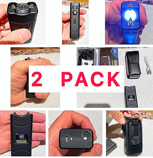 2 - PACK RECHARGEABLE ELECTRIC STUNNERS