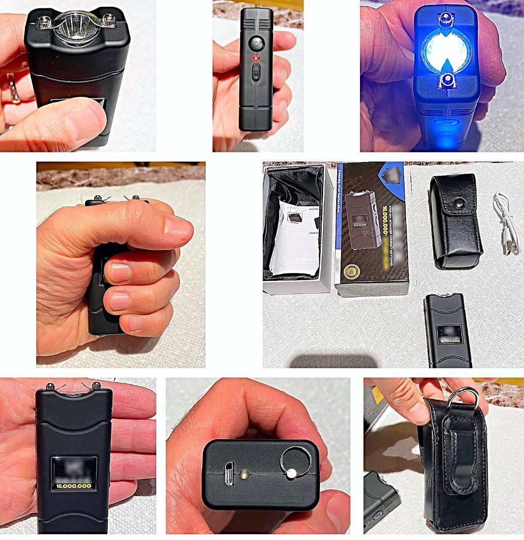 RECHARGEABLE ELECTRIC STUNNER