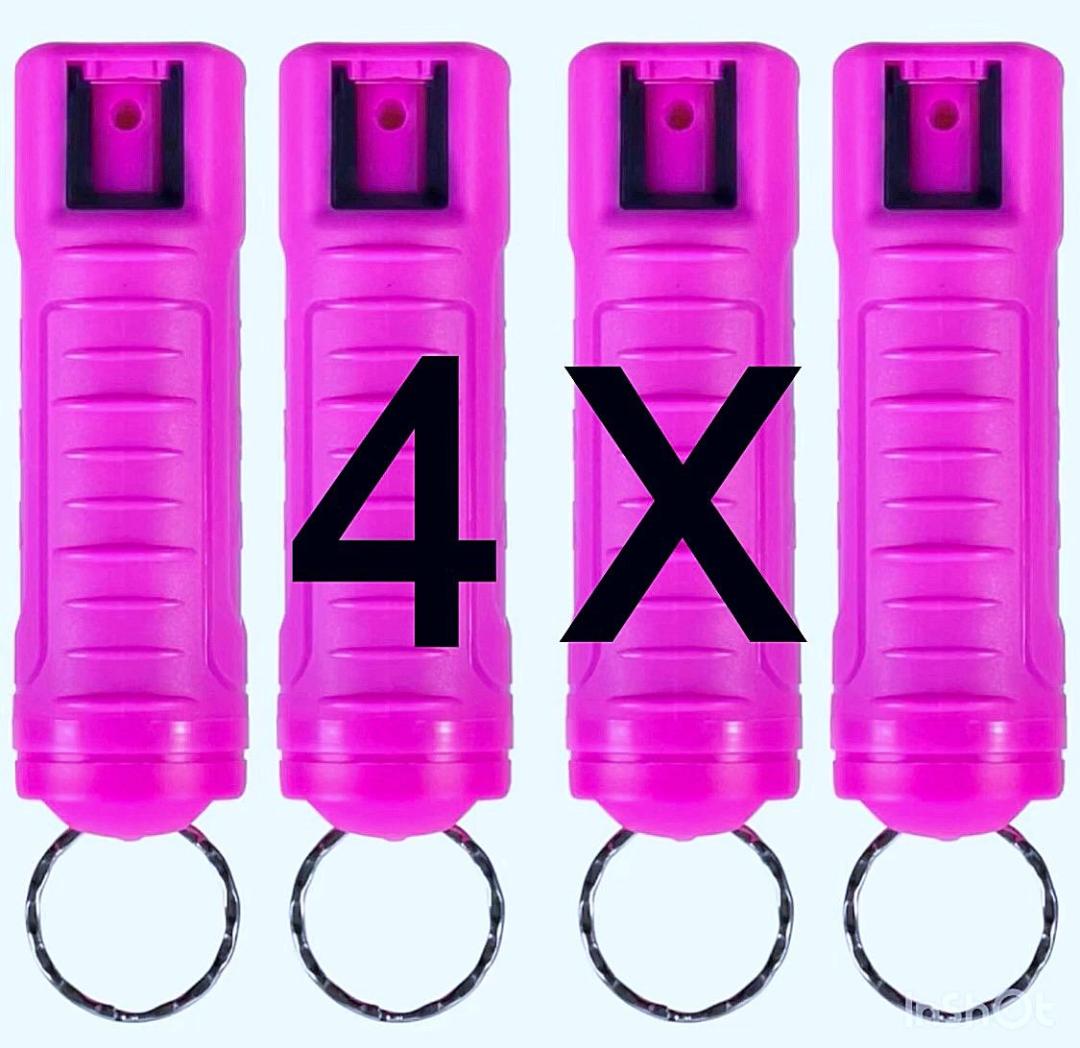 4 PACK -- .5 OZ SAFETY SPRAYS