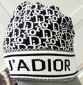 BLACK AND WHITE UNISEX BEANIE